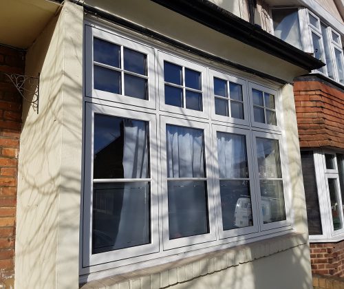 UPVc Heritage Casement window SE7