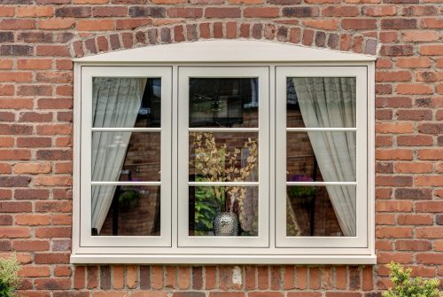 UPVc Heritage Flush Casement window - Welded Corners