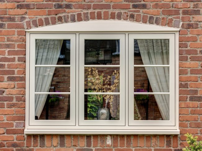 UPVc Heritage Flush Casement window - Welded Corners