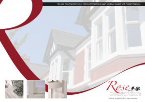 Rose uPVC sash windows brochure