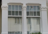 Drop down white sash windows