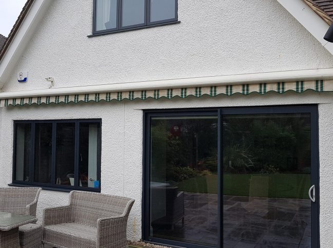 Al casement and sliding doors RAL 7016m