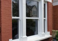 New uPVC white heritage windows