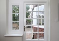 White timber entrance door from Osborn Glass