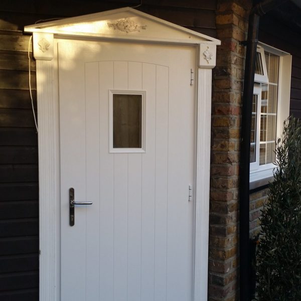 Cottage style composite door