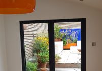 French Visifold Doors RAL7016m